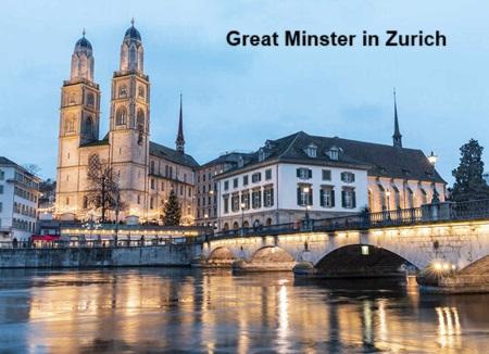 Great Minster in Zurich 