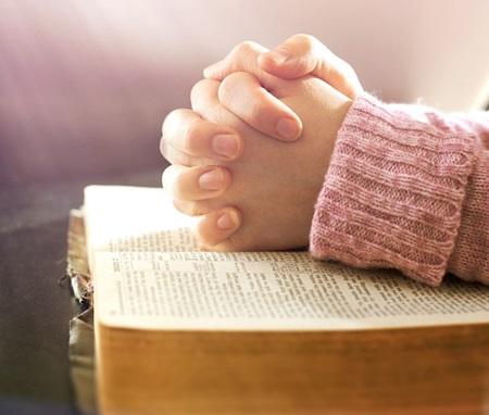 bible and prayer