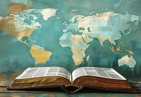 bible and world