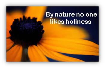 Loving God's Holiness